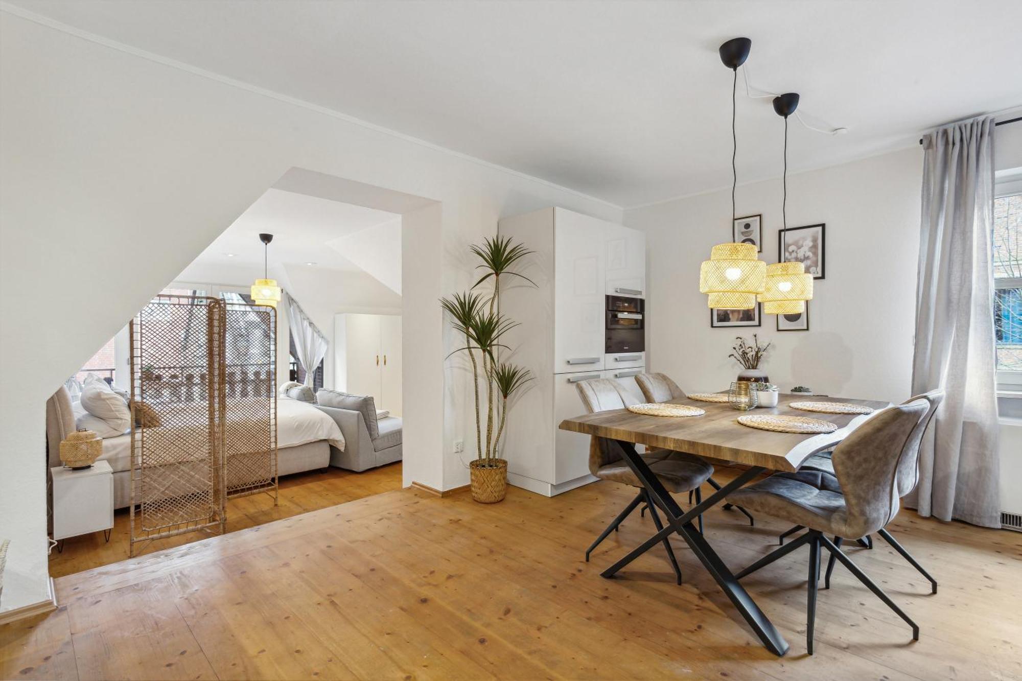Gemuetliche Fachwerkwohnung Zentrum Luedinghausen Esterno foto